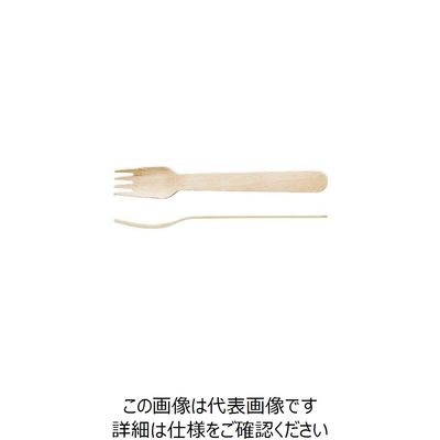 大黒工業 大黒 木製フォーク #140 単袋 377294 1袋(500本) 237-2797（直送品）