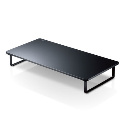 モニター台 パソコン台 木製 オフィス用品 キーボード収納(46cmまで) ブラック PCA-DPSW528NBK エレコム 1個（直送品）