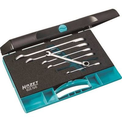 HAZET ギアラチェットレンチセット 606N/6 1セット 167-9343（直送品）