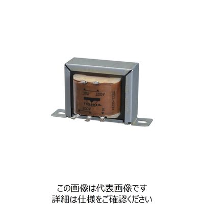 豊澄電源機器 豊澄電源 TZ11シリーズ 100V対100V複巻絶縁トランス 1VA TZ11-001A 1台 791-3508（直送品）