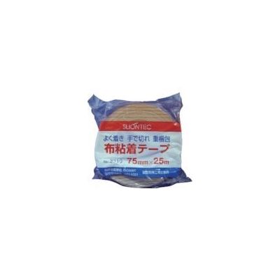 マクセル SLIONTEC 布粘着テープ75mm 331000-DB-00-75X25 1セット(24巻) 136-6307（直送品）