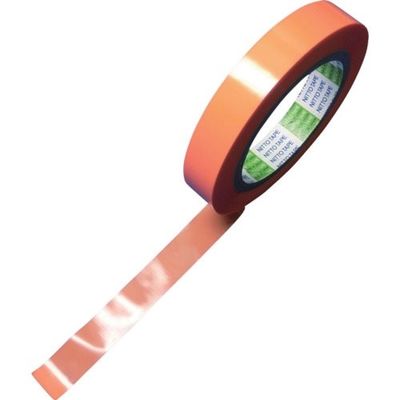 日東電工BM 高強度仮止め用粘着テープ スーパーストロングテープNo.3870 50mm×50m オレンジ 3870-50（直送品）