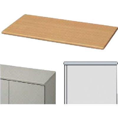 ナイキ 収納庫 NW型 天板(両面)W900×D450用 NW-900WTP-WH 1台 868-5923（直送品）