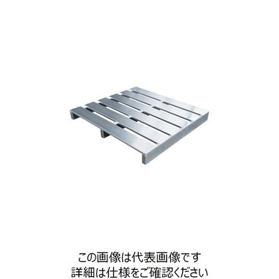 ワコーパレット ワコー アルミパレット(単面二方差) WS-1110 1台 809-4826（直送品）