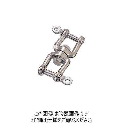水本機械製作所 水本 ステンレス ダブルシャックル 全長149mm WS-13 1個 849-3204（直送品）