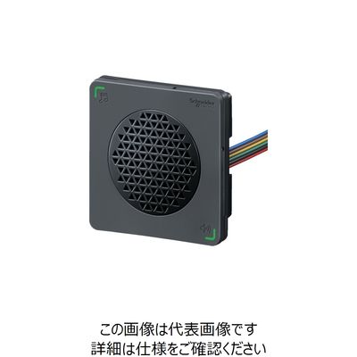 シュナイダーエレクトリック シュナイダー ハーモニーDIN72 電子音警報器 アラーム・メロディタイプ クロ XVSA7BBN 1個（直送品）