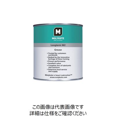 デュポン・東レ・スペシャルティ・マテリアル モリコート 極圧グリース(白色) ロングタームW2グリース 5kg W2-50 1セット(4缶)（直送品）