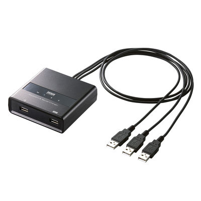 サンワサプライ キーボード・マウス用パソコン切替器(3:1) SW-KM3UU 1個（直送品）