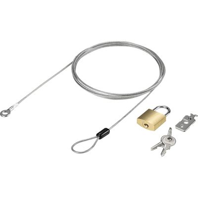 バッファロー 南京錠+ワイヤーセット BSL11 1台（直送品）