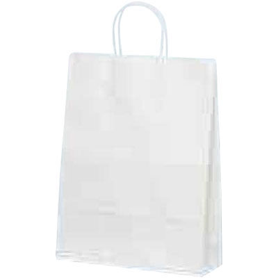 パックタケヤマ 自動手提袋 HZ 晒無地 新 XZT00654 200枚（50×4）（直送品）