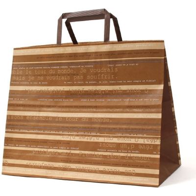 パックタケヤマ 紙手提袋 H平32 アンサンブル HZT60006 200枚（50×4）（直送品）