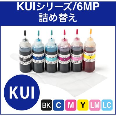 エプソン（EPSON）用 詰め替えインク 300-EKUIS6 （KUIシリーズ対応）  1パック（6色入）（直送品）