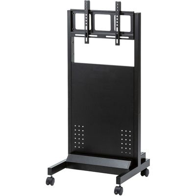 サンワサプライ サイネージ向けモニタスタンド セキュリティーボックス付 幅542×奥行500×高さ1240mm ブラック CR-LAST30 1個（直送品）