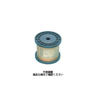 スリーエッチ HHH ステンレスワイヤーロープボビン巻 1mm×100m SC1X100 1巻 808-7231（直送品）
