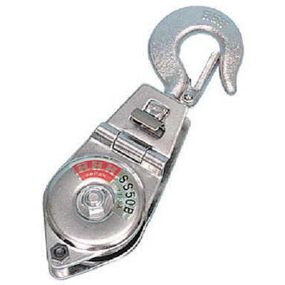 スリーエッチ HHH シンプルスナッチ フック型100mmベアリング入 SS100-B 1個 808-7270（直送品）