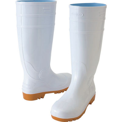 アイトス 先芯入り長靴 ホワイト 24.5 AZ-4437-001-24.5 1足 118-5089（直送品）