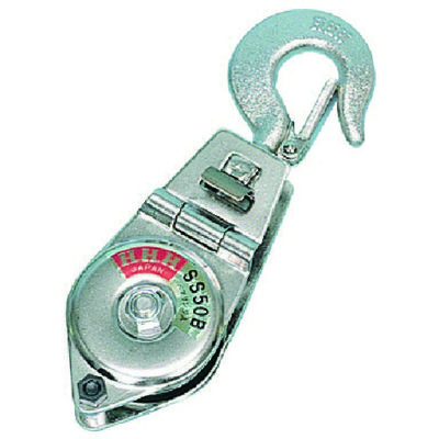 スリーエッチ HHH シンプルスナッチ フック型50mmベアリング入 SS-50B 1個 808-7271（直送品）