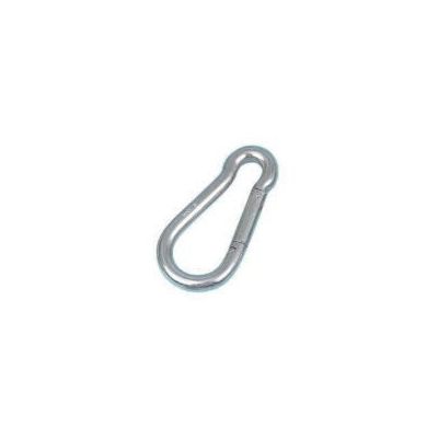 スリーエッチ HHH カラビナハーケン C型スチール8mm K8C 1個 808-7049（直送品）