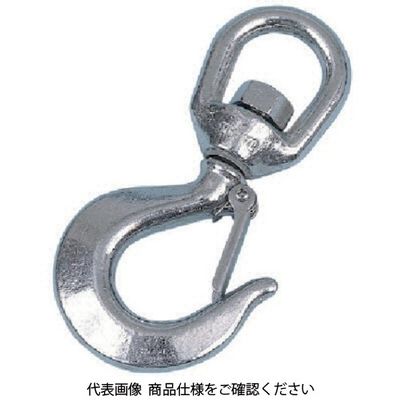 スリーエッチ HHH ステンレススイベル フックラッチ付 500kg YHS0.5 1個 808-7119（直送品）