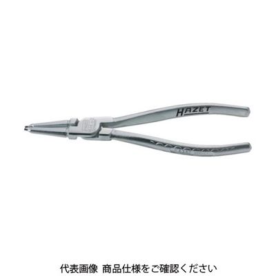 HAZET スナップリングプライヤー 穴用 ストレートタイプ 1846A-3 1丁 828-8397（直送品）