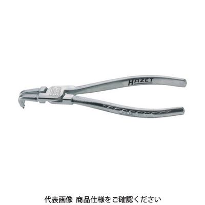 HAZET スナップリングプライヤー 穴用 90°曲がりタイプ 1846B-3 1丁 828-8404（直送品）