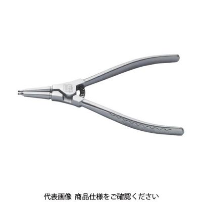 HAZET スナップリングプライヤー 軸用 ストレートタイプ 1846C-3 1丁 828-8410（直送品）