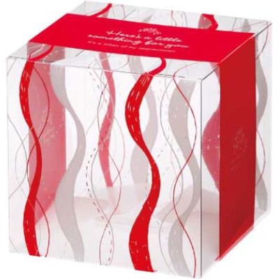 大森 ラッピング用品 ピュアケース PNN-100 ウェーブ 151010 200枚（直送品）