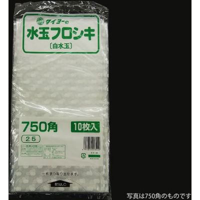 中川製袋化工 水玉フロシキ 700角 白水玉 H066041 1000枚（10×100）（直送品）