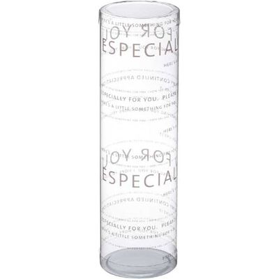 大森 ラッピング用品 PVCデザイン円筒ケース MP 6-20 ブラン 240620 100枚（直送品）