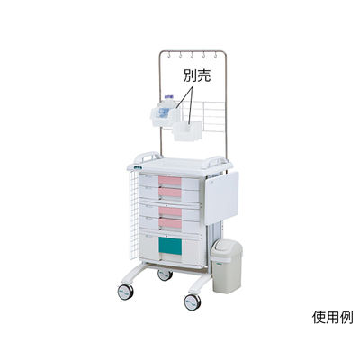 アズワン カレンカートII(点滴ネット) ピンク SC-TN1P 1台 7-8432-03（直送品）