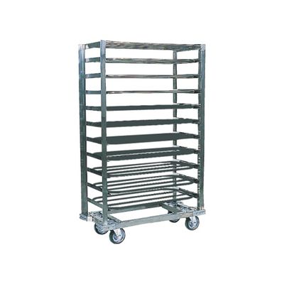 金沢車輌 両差しラックワゴン（10段） 1300mm SK-40A 1個 62-1623-35（直送品）