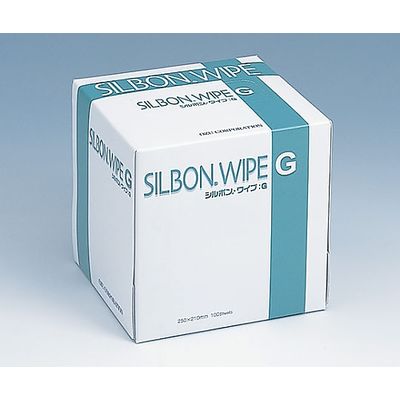 小津産業 シルボンワイプG 1ケース(100枚/箱×30箱) 072651 1ケース(3000枚) 61-3510-10（直送品）