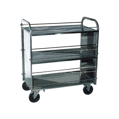 金沢車輌 キッチンワゴン 落下防止付 SK-11D 1個 62-1623-22（直送品）