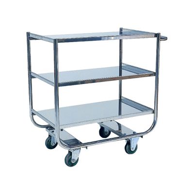 金沢車輌 ポットワゴン 3段式 SK-57E 1個 62-1623-46（直送品）