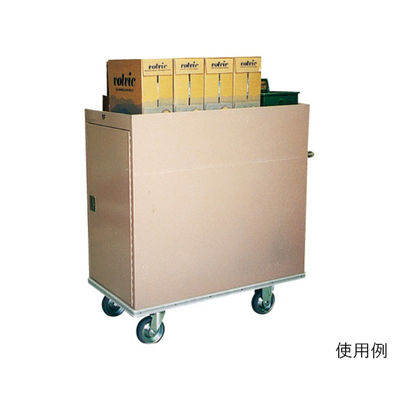 金沢車輌 サプライカート スチール製 1170mm SH-78V 1個 62-1622-49（直送品）