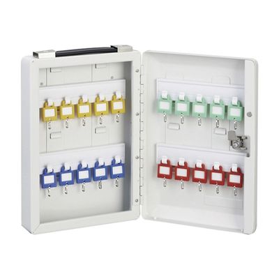 日本緑十字社 キーボックス(壁掛・携帯 兼用)20個吊 KB-20H 1台 61-9938-83（直送品）