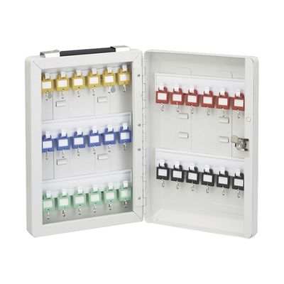 日本緑十字社 キーボックス(壁掛・携帯 兼用)30個吊 KB-30H 1台 61-9938-84（直送品）