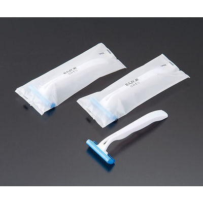 遠藤商事 カミソリ SB2枚刃 マットOP袋入 (1箱500本入) 62-6297-37 1ケース(500本)（直送品）