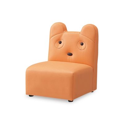 水上 キッズソファー クマ KS-1P-BE 1台 61-9630-33（直送品）
