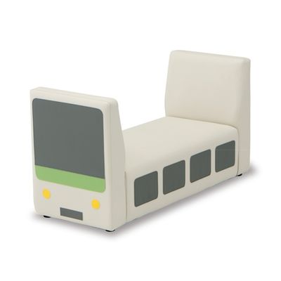 水上 トレインベンチ グレー KS-KB-GY 1台 61-9630-28（直送品）