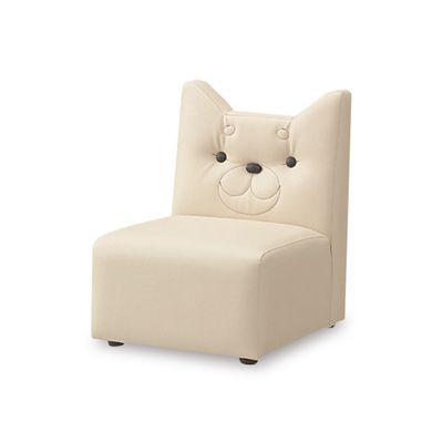 水上 キッズソファー イヌ KS-1P-DOG 1台 61-9630-31（直送品）