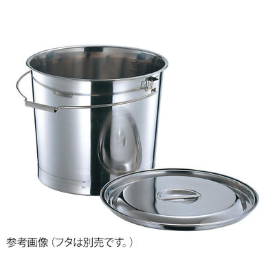 オオモリ バケツ(KU) 15L 目盛付 315φ×260 OM 00102802 1個 63-2571-80（直送品）