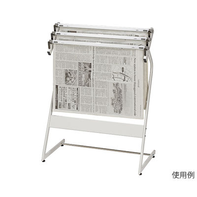 ナカキン 新聞架 371NS-343-WG 1個 63-1827-55（直送品）