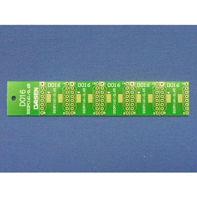 ダイセン電子工業 DIP変換基板(16ピン・SSOP/SOP・5枚) D016 1セット(5枚) 63-3065-75（直送品）
