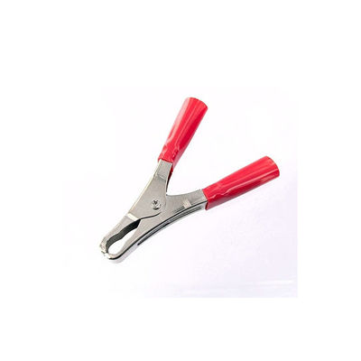 テイシン電機 ヒッポークリップ 赤 鉄 定格50A はんだ付け C-681-R 1個 63-3169-35（直送品）