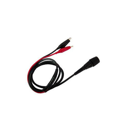 アズワン 同軸ケーブル BNC⇔ミノムシクリップ(2極) LA06003 1個 63-3105-16（直送品）