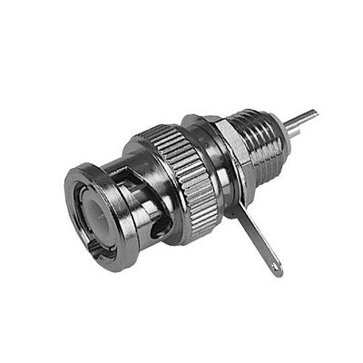 トーコネ BNC型コネクター(BULKHEAD PLUG RECEPTACLES) BNC-PBR 1個 63-3119-75（直送品）