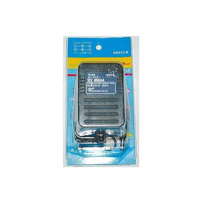 パトス ACアダプター 12V/850mA DK072B 1個 63-3194-16（直送品）
