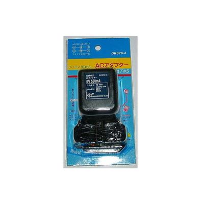 パトス ACアダプター 6V/500mA DK076A 1個 63-3194-18（直送品）