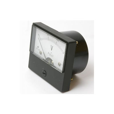 富士計測器 パネルメーター アナログ電圧計 DC150V FA38BDC150V 1個 63-3177-83（直送品）